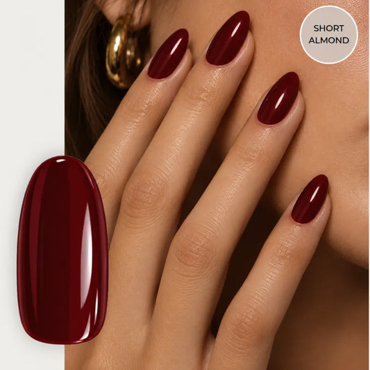 ADORNE BY The Brand Nest SWEET MERLOT FALSE NAILS