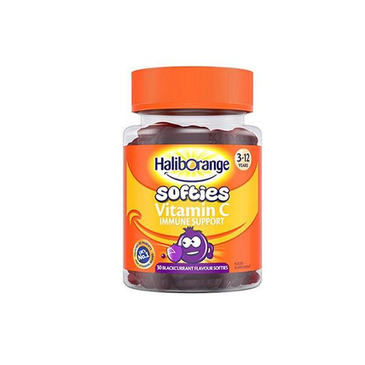 Haliborange 3-12 Years Vitamin C Immune Support - 30 Blackcurrant Flavour Softies