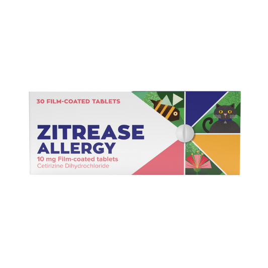 Zitrease Allergy 10mg - 30 Tablets