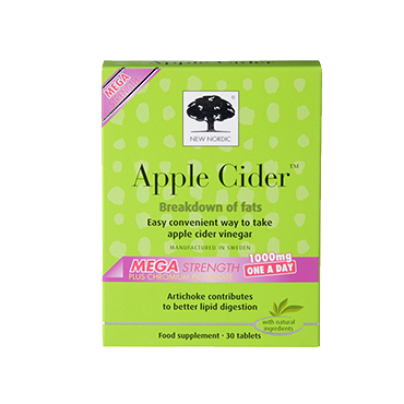 NEW NORDIC APPLE CIDER VINEGAR 30 TABLETS