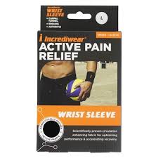 INCREDIEAR ACTIVE PAIN RELIEF WRIST SLEEVE