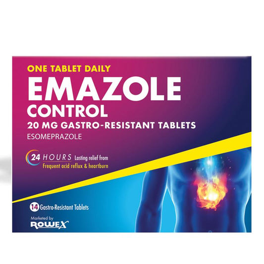 EMAZOLE CONTROL TABLETS 20mg