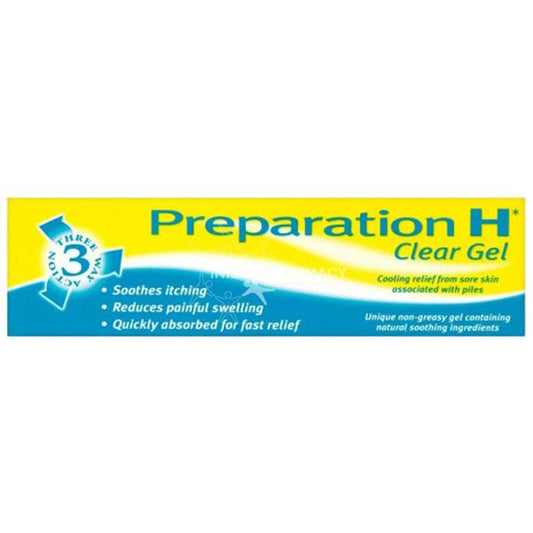 Preparation H Clear Gel 25g